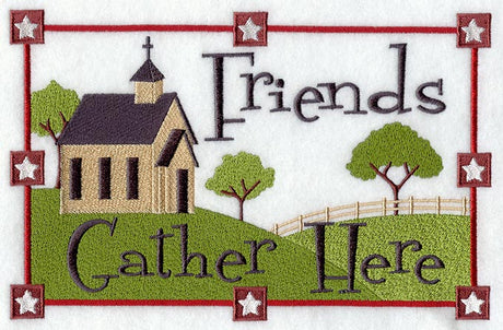 Friends Gather Here