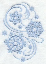 Simply Snowflakes Oval