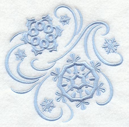 Simply Snowflakes Circle