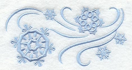 Simply Snowflakes Rectangle