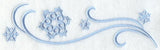 Simply Snowflakes Border