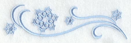Simply Snowflakes Border
