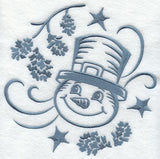 Simply Snowman Circle