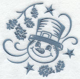 Simply Snowman Circle