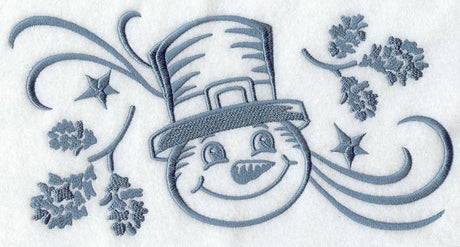 Simply Snowman Rectangle