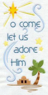 Let Us Adore Him Panel