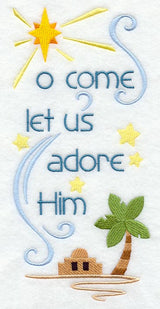 Let Us Adore Him Panel
