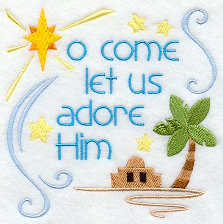 Let Us Adore Him Square