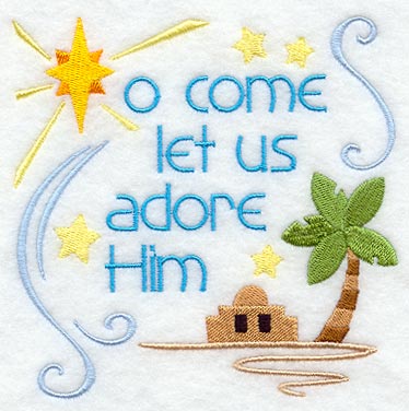 Let Us Adore Him Square