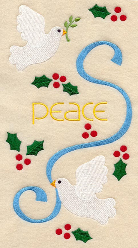 Christmas Doves of Peace Panel