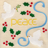 Christmas Doves of Peace Square