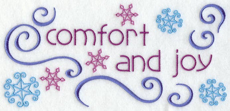 Comfort and Joy Rectangle