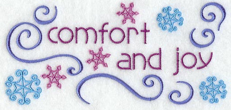 Comfort and Joy Rectangle
