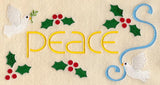 Christmas Dove of Peace Rectangle