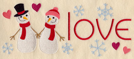 I Love Snowmen Rectangle