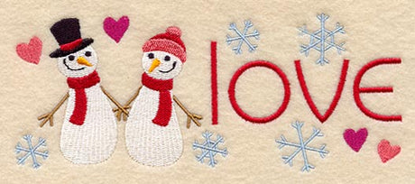 I Love Snowmen Rectangle