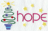 Christmas Hope Rectangle