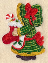 Sunbonnet Sue Stuffs a Stocking