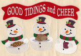 Good Tidings and Cheer Snowmen Trio