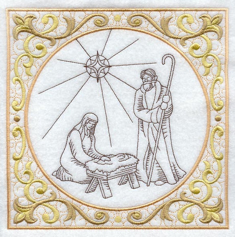 Silent Night Square 4