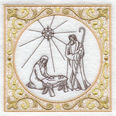 Silent Night Square 4