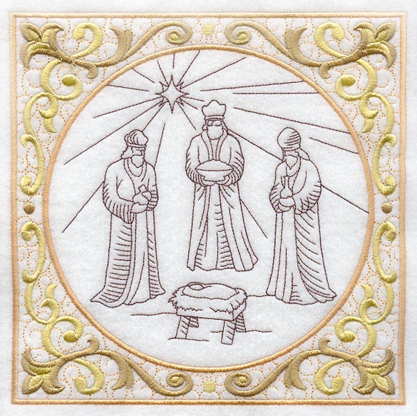 Silent Night Square 8