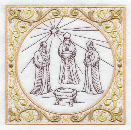 Silent Night Square 8