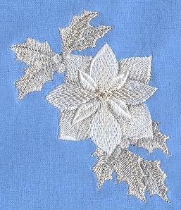 White Christmas Poinsettia