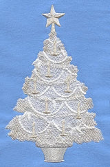 White Christmas Tree