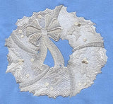 White Christmas Wreath