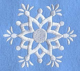 White Christmas Snowflake 1