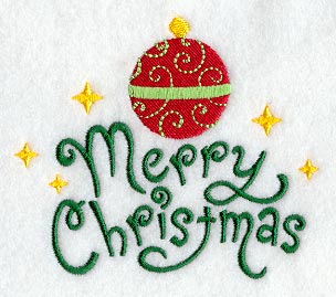 Merry Christmas with Ornament