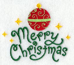 Merry Christmas with Ornament