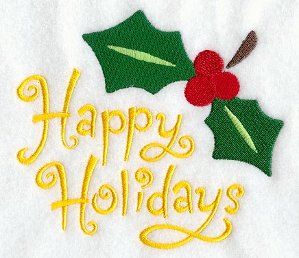 Happy Holidays with Holly