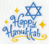 Happy Hanukkah with Star of David