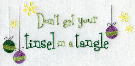 Don't Get Your Tinsel in a Tangle