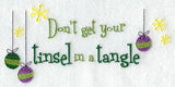 Don't Get Your Tinsel in a Tangle