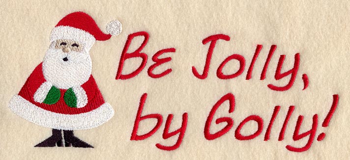 Be Jolly, By Golly!