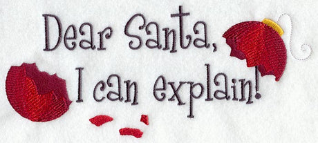 Dear Santa, I Can Explain!