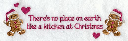 Kitchen at Christmas