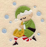 Musical Elf on Saxophone