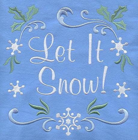 Let It Snow Square