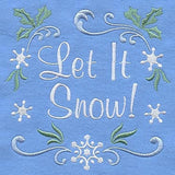 Let It Snow Square