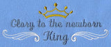 Glory to the Newborn King Border