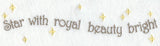 Star with Royal Beauty Bright Border