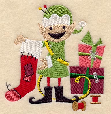Santa's Stitching Helper