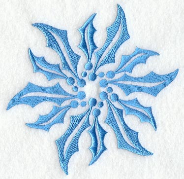 Holly Snowflake