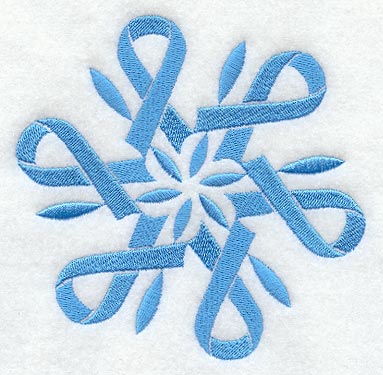 Awareness Ribbon Snowflake