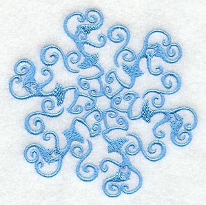 Dancing Elves Snowflake