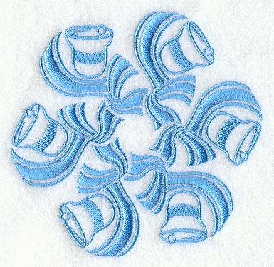 Christmas Bells Snowflake